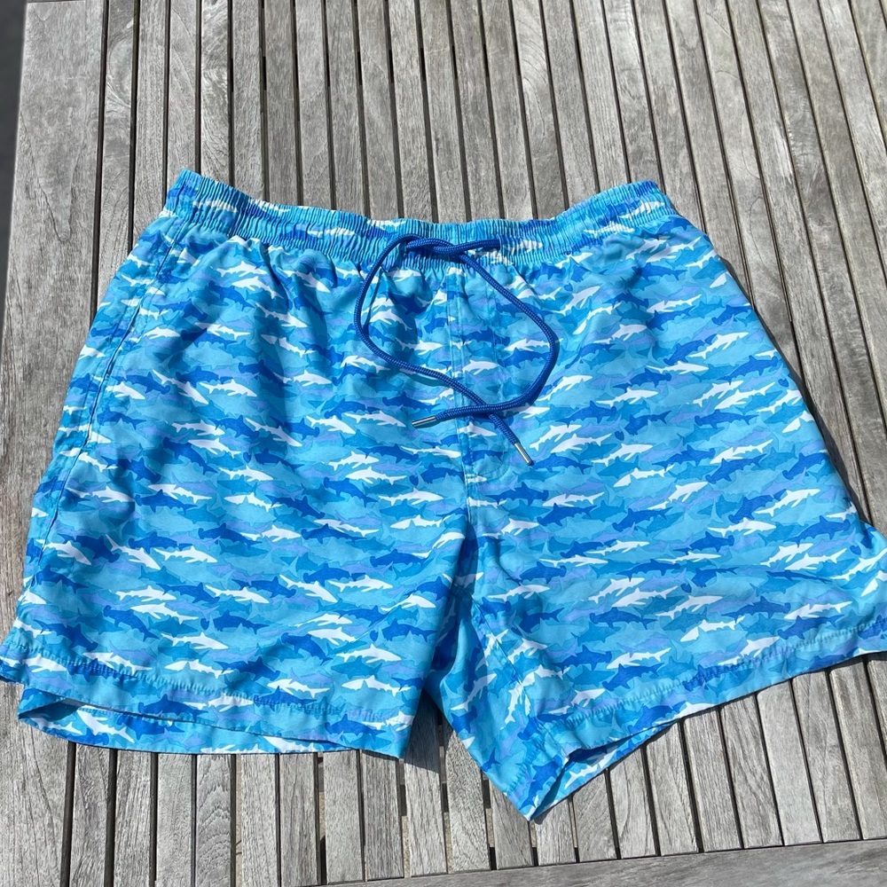 Southern Tide Shark Swim Trunks